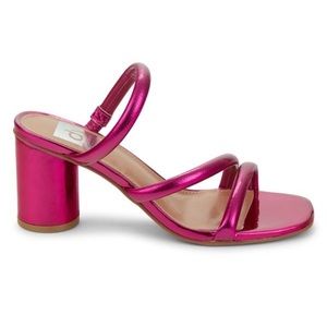 DV by DOLCE VITA - Mona Faux Python Block Heel Sandals